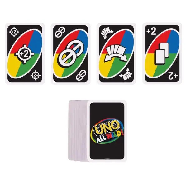UNO All Wild! Gra Dzikie karty HHL33