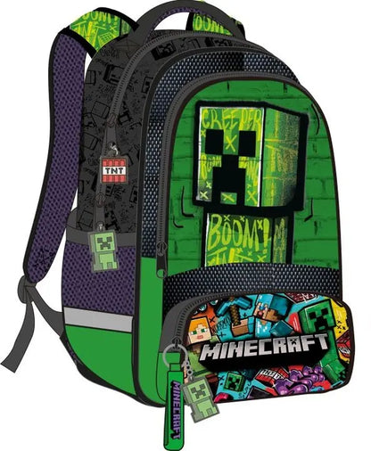 Minecraft Plecak dwukomorowy 42cm