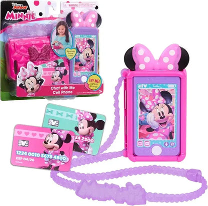 Myszka Minnie, zestaw z telefonem komórkowym