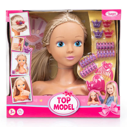 Lalka Top Model głowa do stylizacji
