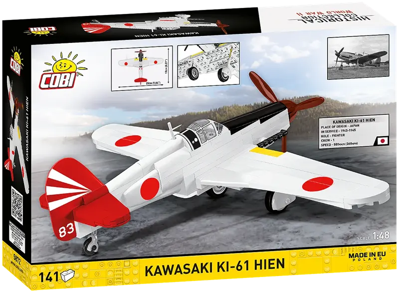 Klocki Historical Collection WWII Kawasaki Ki-61 Hien 141 kl