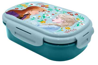 Frozen pudełko śniadaniowe + sztućce