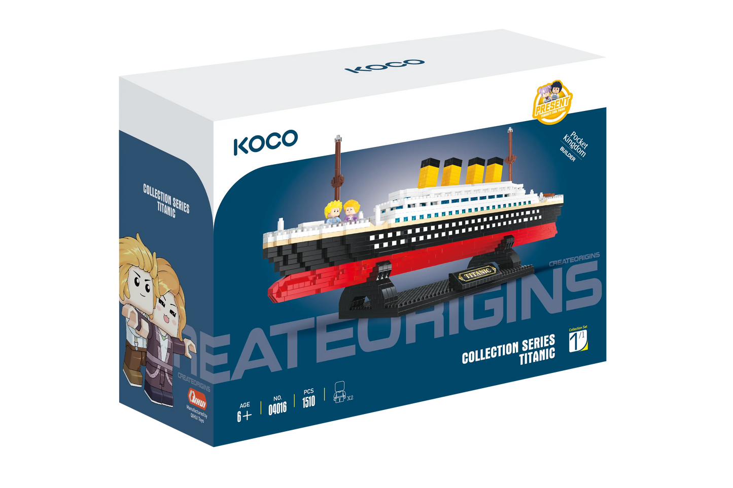 Klocki KOCO Titanic 1510 elementów