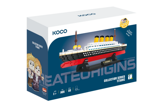 Klocki KOCO Titanic 1510 elementów