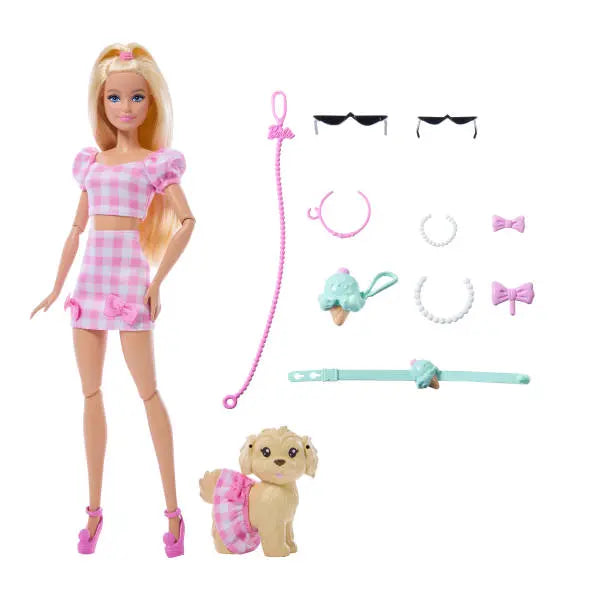 Barbie Twinnig Looks lalka + piesek