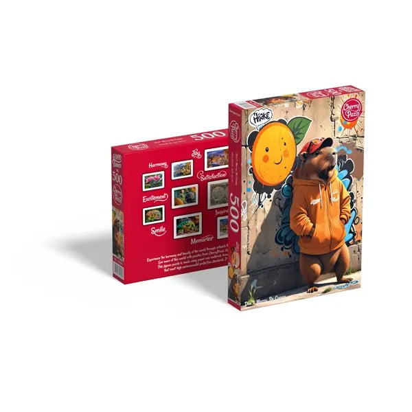 Puzzle 500 el. Cherry Pazzi - Dont Worry Be Cappy