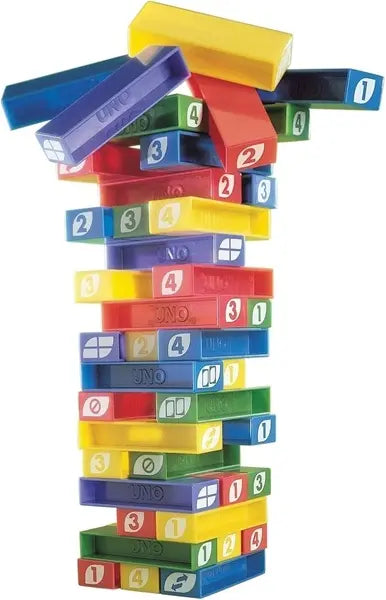 Uno - Gra Stacko Jenga Block Game