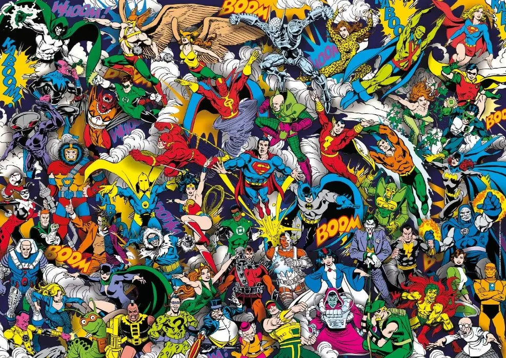 Clementoni puzzle 1000 elementów Impossible DC Comics
