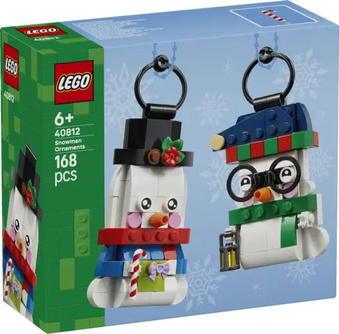 Lego Iconic - Ozdoby z bałwankami