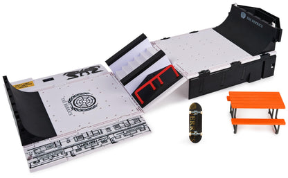 Techdeck transformujący skate park