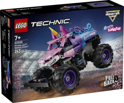Lego Technic - Monster Jam Sparkle Smash z napędem typu pull-back