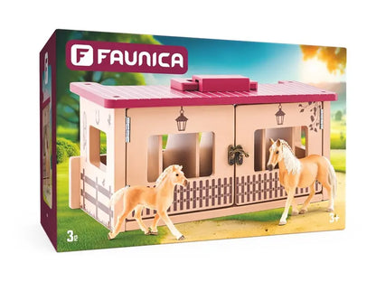 WOODYLAND FAUNICA Stajnia+dwa konie 96042 60422