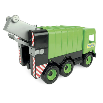 WADER Middle Truck śmieciarka zielona 32103