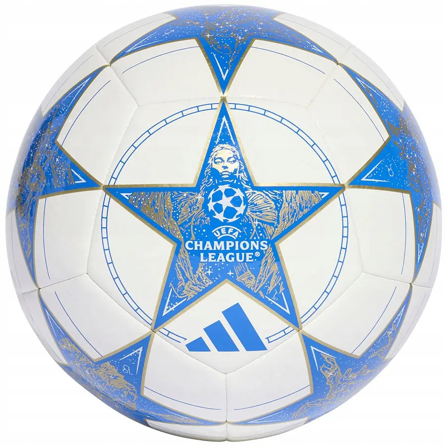 Piłka nożna Adidas Champions League biało - niebieska