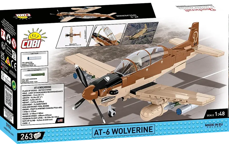 Armed Forces AT-6 Wolverine - 263 klocki