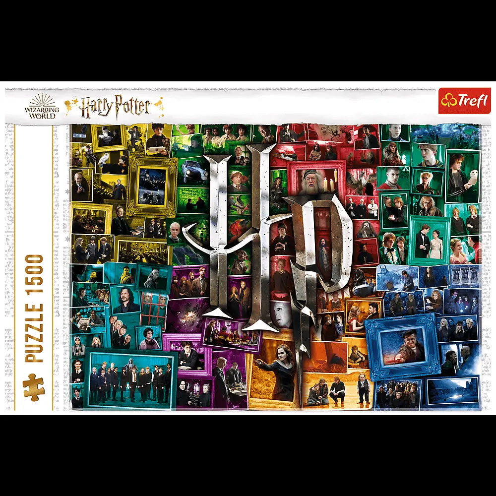 PUZZLE 1500 HarryPotterNa przestrzeni filmów 26185