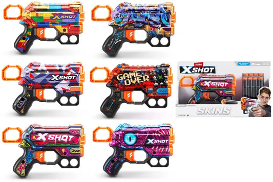 X-shot skins menace wyrzutnia