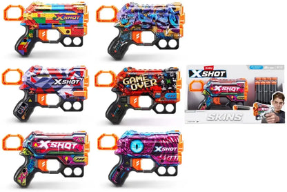 X-shot skins menace wyrzutnia
