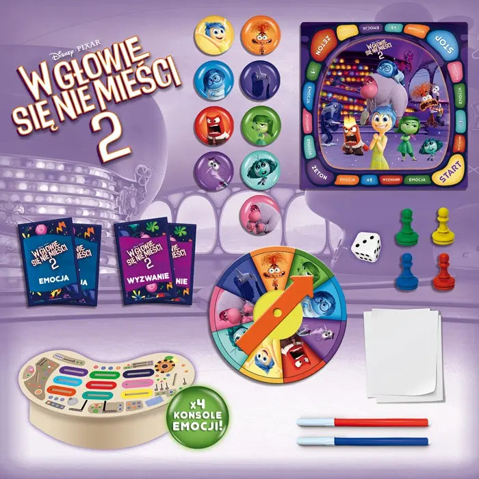 Disney - W głowie się nie mieści - Gra o emocjach
