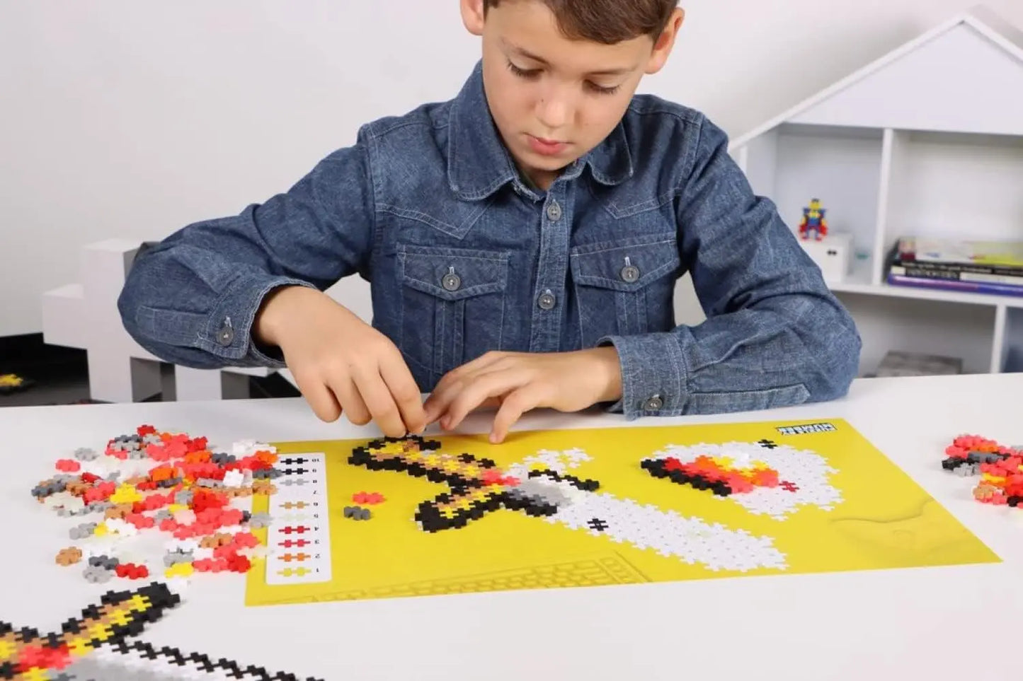 Plus-plus puzzle by number przygoda 250 elementów