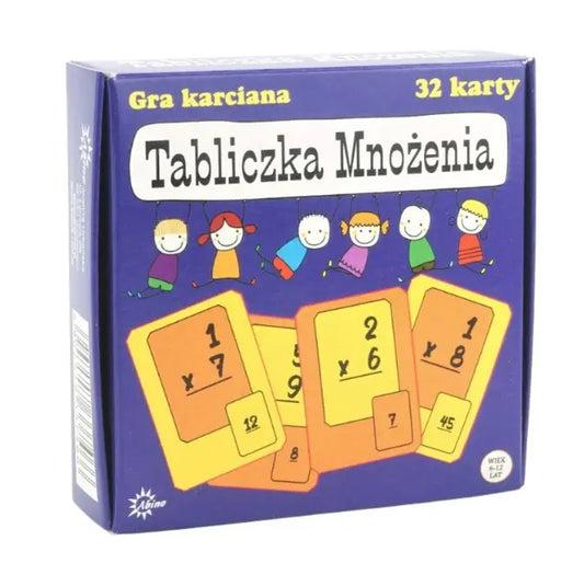 Karty tabliczka mnożenia