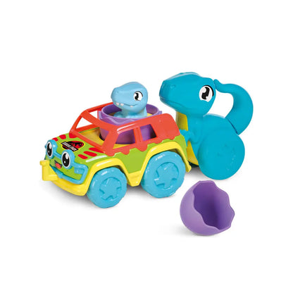 Tomy toomies pojazd z dino + mama dino