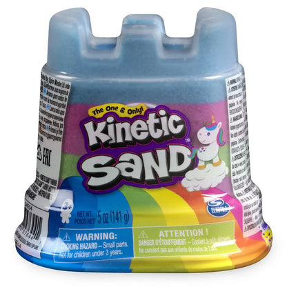 Kinetic sand tęczowy zamek