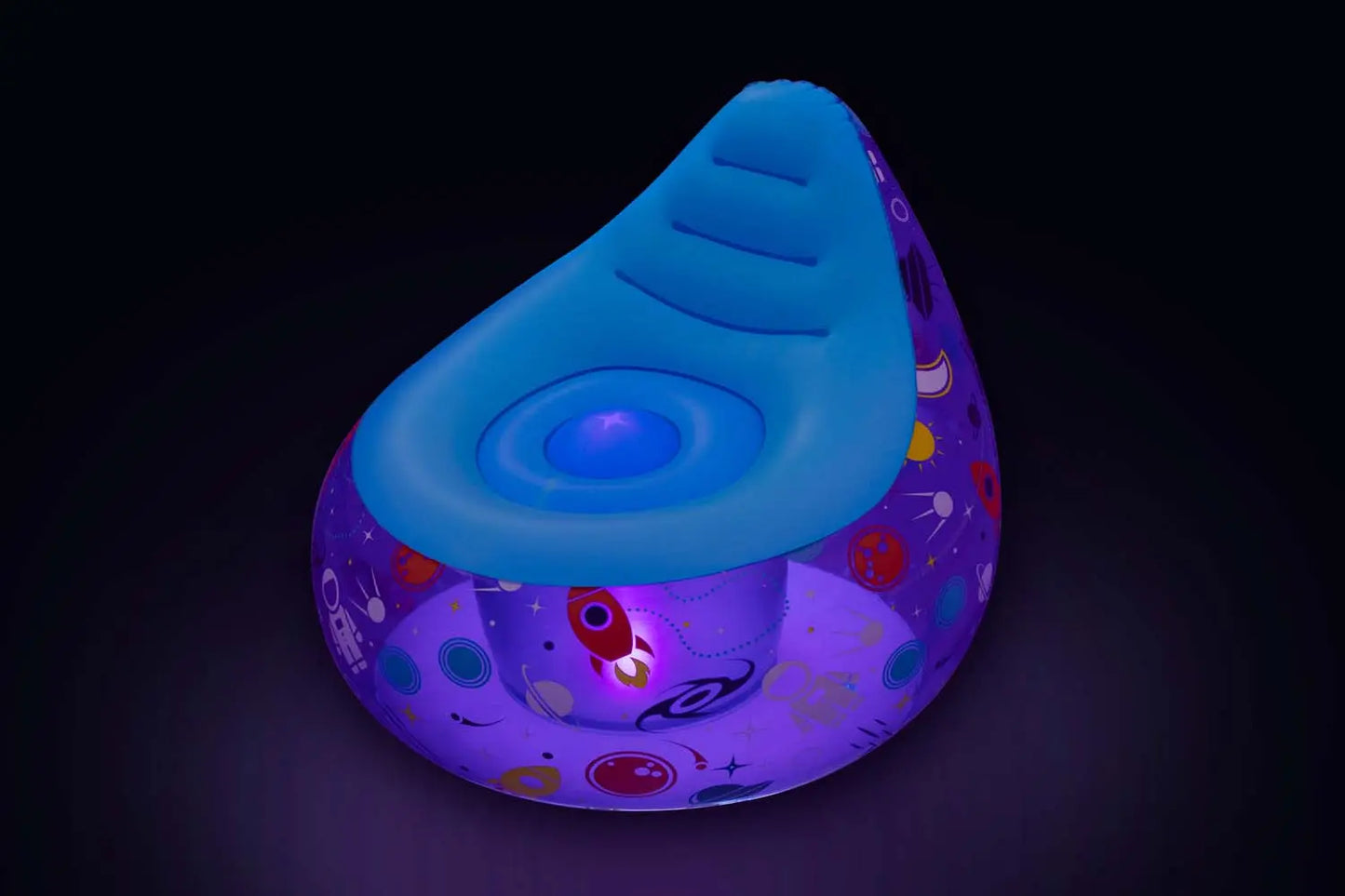 Fotel dmuchany astro glow
