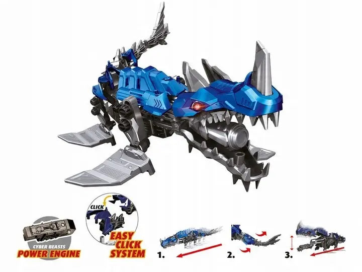 Model do składania cyber beasts hydro fang 56 elementów