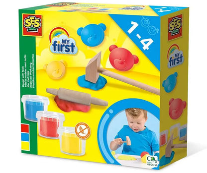 Moja pierwsza ciastolina 3x90 z narzędziami