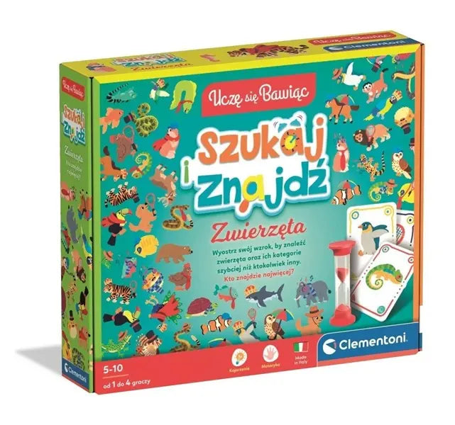Uczę się bawiąc! Popatrz i znajdź - Zwierzęta