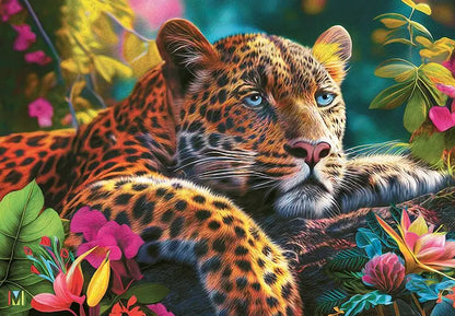 Puzzle 500 Cherrypazzi Reclining Leopard