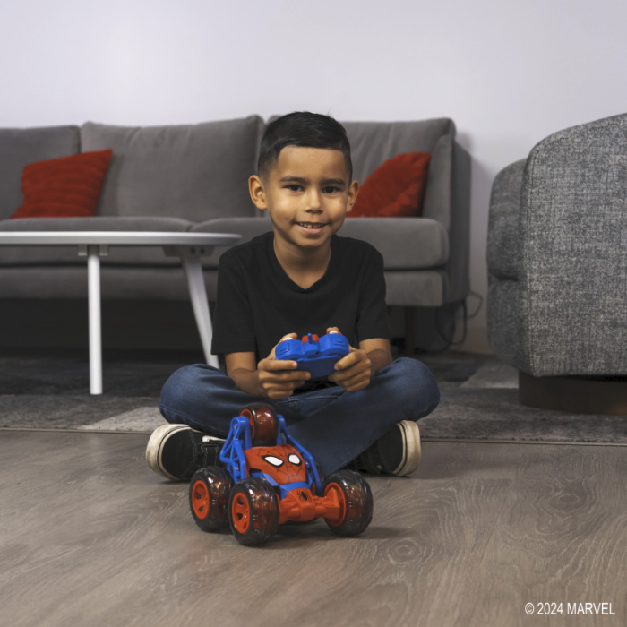Jada toys zdalnie sterowany pojazd kaskaderski spiderman