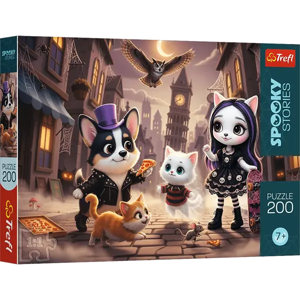 Puzzle 200 el. Spooky Stories - Nocne historie