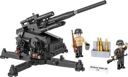 Klocki WWII - 10,5 cm Flak 39, 339 kl.