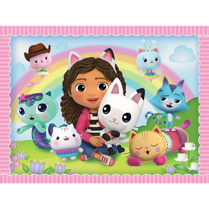 Puzzle 2w1+memos gabi z kocim przyjacielem