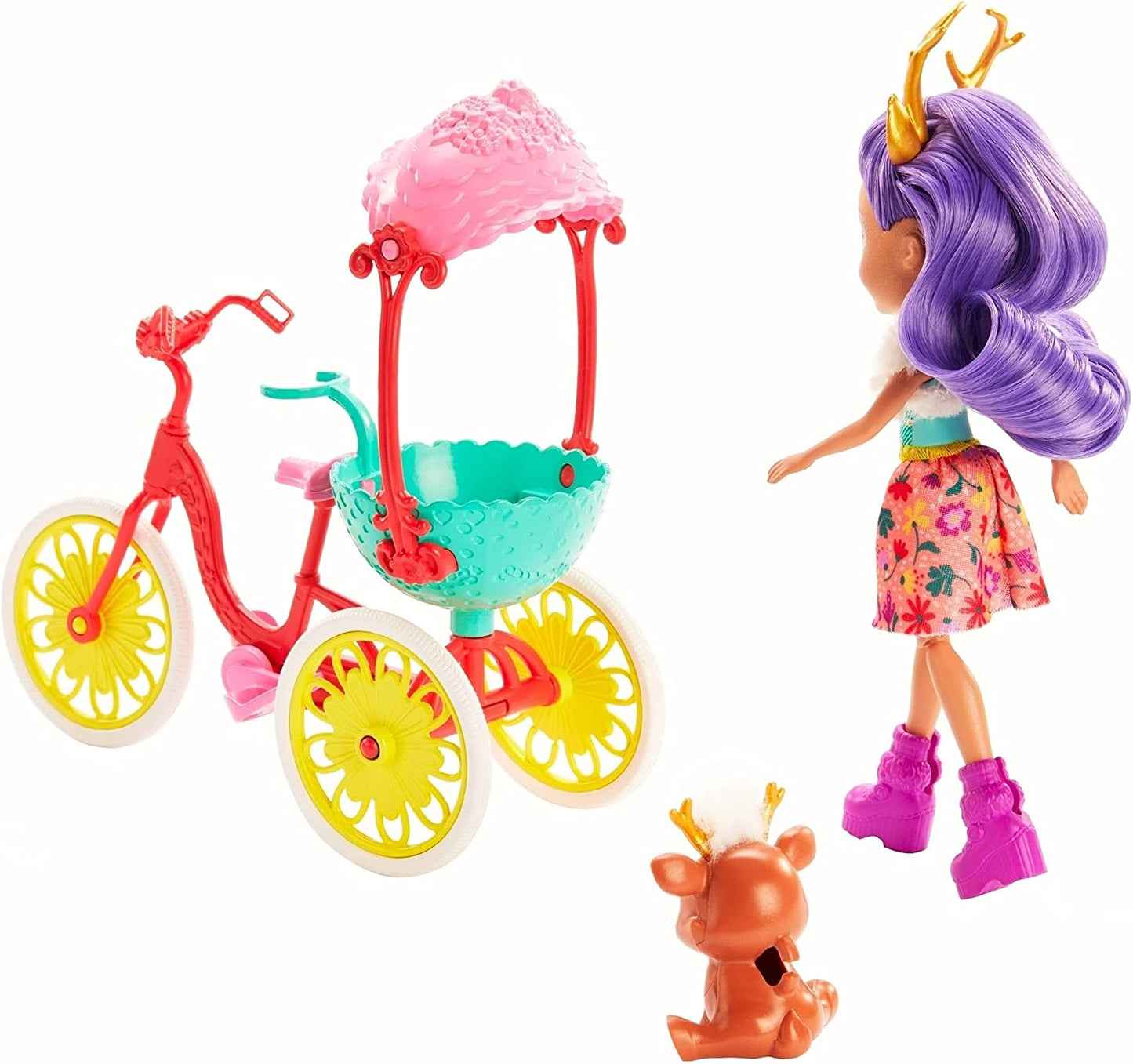 MATTEL Barbie Enchant. lalka + pojazd FJH11 GJX30