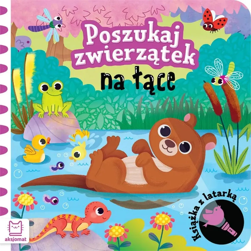 Poszukaj zwierzątek n/łące Książka z latarką 42397