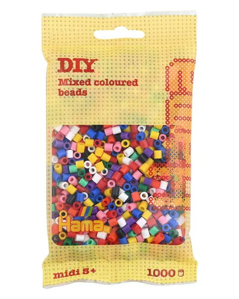 Midi koraliki mix kolorów 1000szt