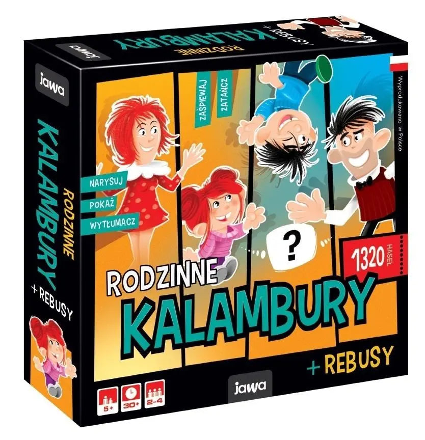 Gra Rodzinne kalambury i rebusy