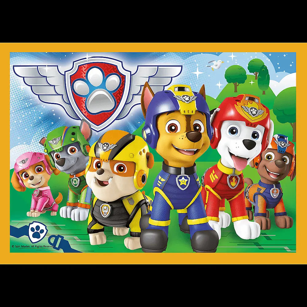 PUZZLE 4w1 Wakacyjny Psi Patrol 34395