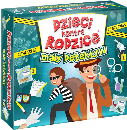 Dzieci kontra rodzice gra mały detektyw