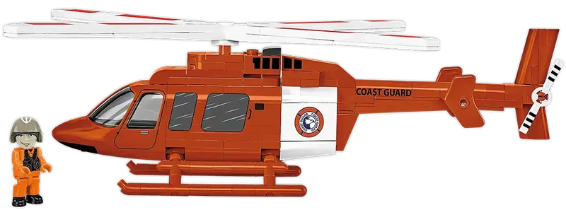 COBI Samoloty cywil.Bell 407CoastGuard 210kl 26627