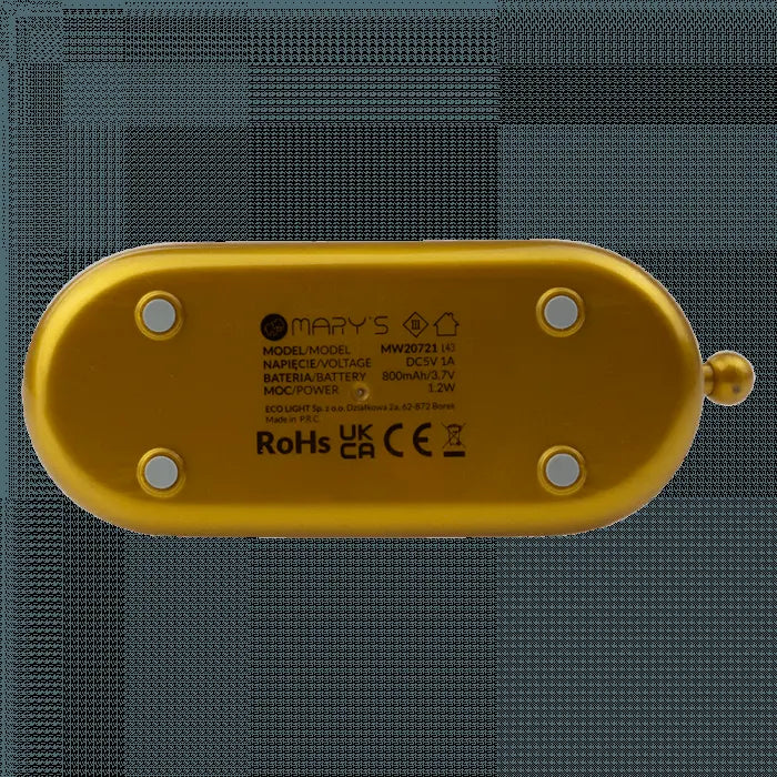 Lampka nocna LED - Toster różowy