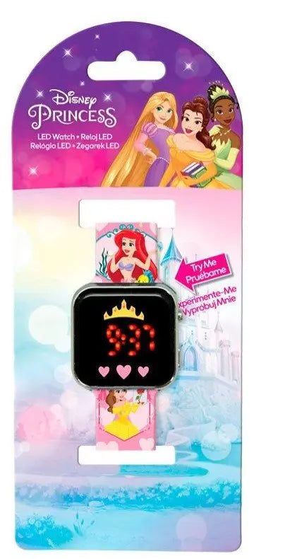 Disney Princess - zegarek LED cyfrowy