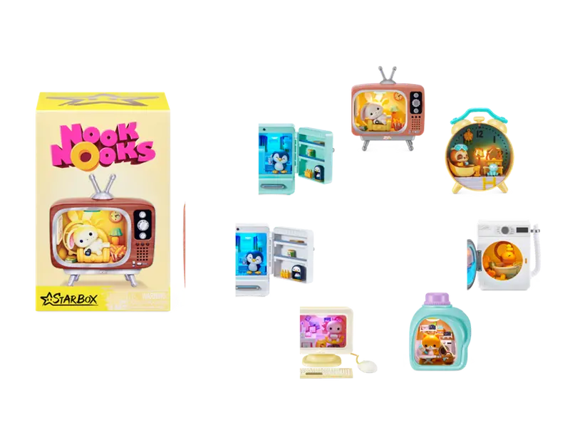 Nook Nooks, akcesoria domowe blindbox