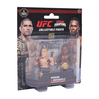 Figurki UFC Octagon Fighters 2 Pack Pereira VS. Adesanya