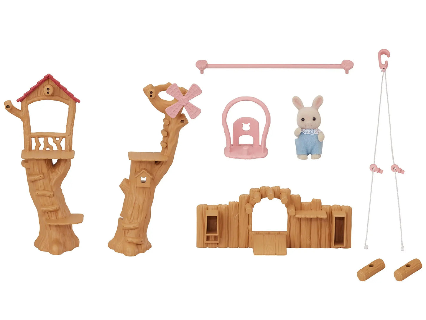 Sylvanian kolejka linowa dla maluchów