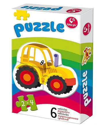 Moje pierwsze puzzle - Pojazdy
