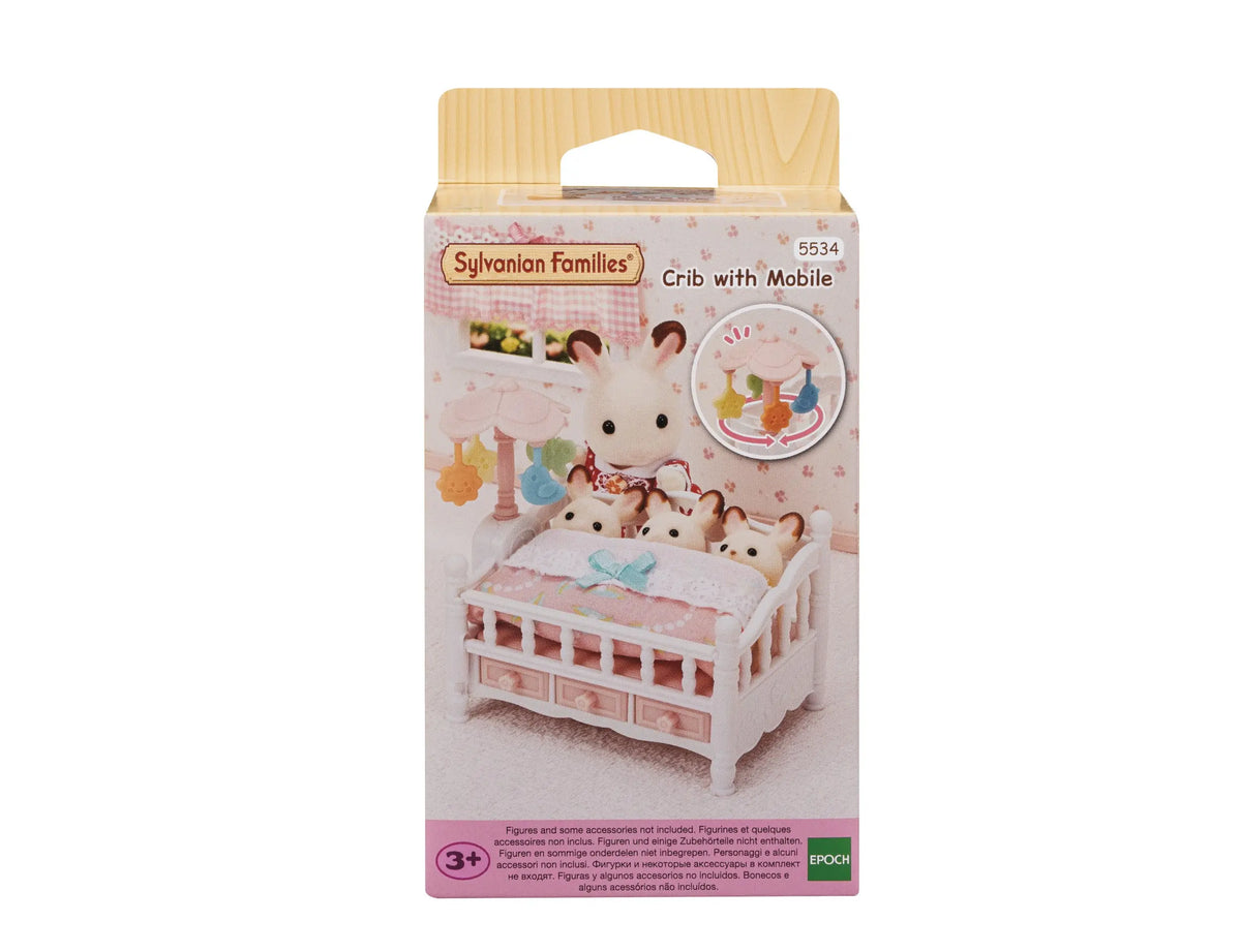 Sylvanian łóżeczko z karuzelką
